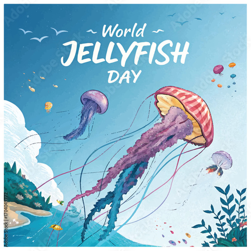World Jellyfish Day highlights jellyfish beauty importance raising awareness about marine conservation
