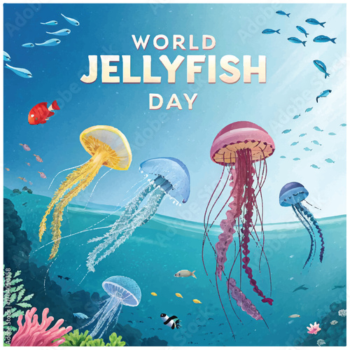 World Jellyfish Day highlights jellyfish beauty importance raising awareness about marine conservation
