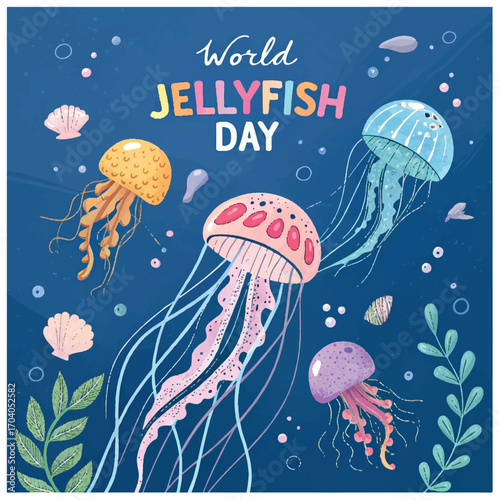 World Jellyfish Day celebrates fascinating jellyfish raising awareness about ocean conservation and biodiversity
