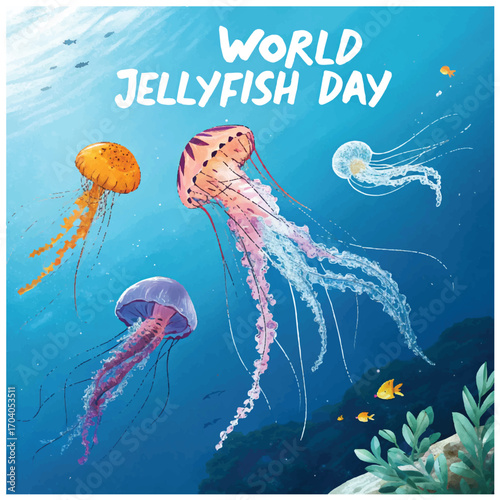 World Jellyfish Day celebrates fascinating jellyfish raising awareness about ocean conservation and biodiversity
