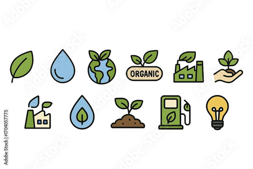 ecology concept with plant