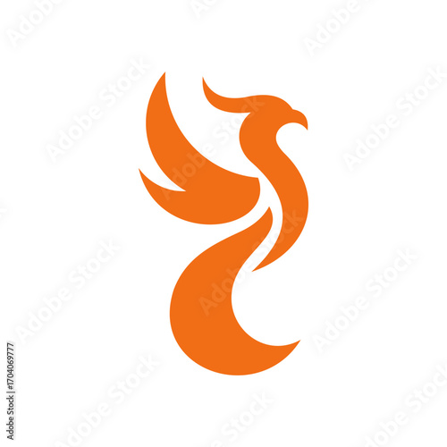 phoenix logo images vector template