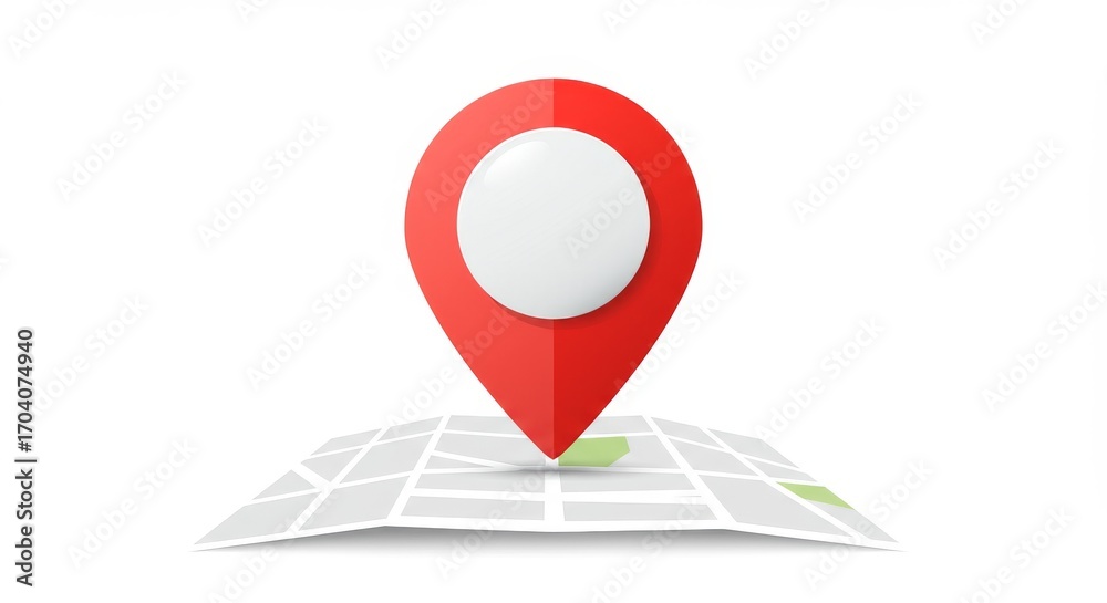 Fototapeta premium Pin Icon Location Vector for GPS and Navigation Apps ,Red Marker Symbol Design