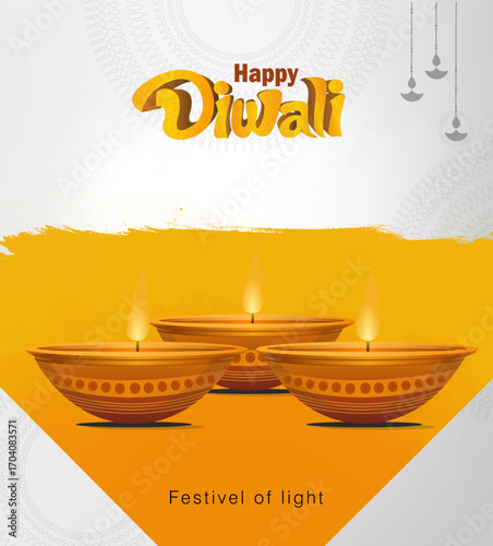 Diwali is the festival of lights, celebrated across India in unique and colorful ways, Happy Diwali, celebration of lights.