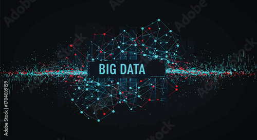 Abstract Visualization of Complex Big Data Networking Connectivity