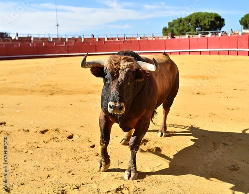 Bull in a bullring (3)