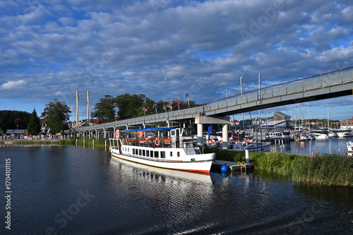 Fototapeta Naklejka Na Ścianę i Meble -  Poland. Gizycko, Masuria, the land of lakes, relaxation on the water. 21.08.2025