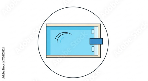 Swimming pool a refreshing oasis for recreation, exercise, and relaxation during warm weather and summer season