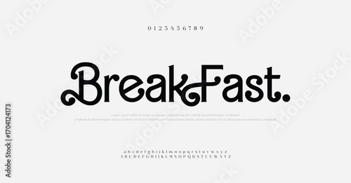 Abstract luxury Fashion font alphabet. Minimal modern urban fonts for logo, brand etc.