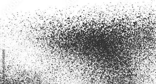 Gritty Sand Noise Overlay Vector Vintage Black and White Grunge Texture with Halftone Dots Vector White Wall Terrazzo Polished Stone Marble Flooring Overlay Pattern  vector design on whit  background.