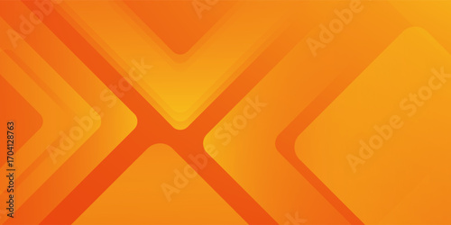 Abstract orange and yellow geometric background. Modern concept for graphic design, background, web design, poster, banner, book, slideshow.