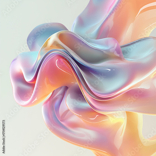 Colorful abstract tie dye pattern