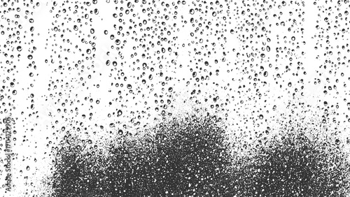 grunge water drops noise Rough Black and White Grunge Texture Vector Distressed Overlay vector design on transparent background
