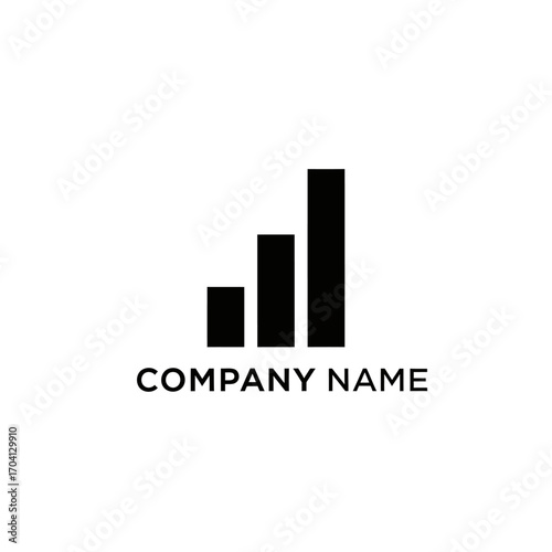growing business graph logo design. Free Download growing business graph logo design. - GFXLoad