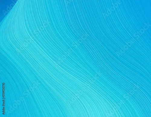 Wallpaper Mural Abstract teal blue wavy lines background Torontodigital.ca