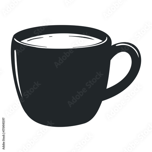 Sipping morning coffee kitchen table beverage photography cozy atmosphere close-up comfort and routine. Vector illustration