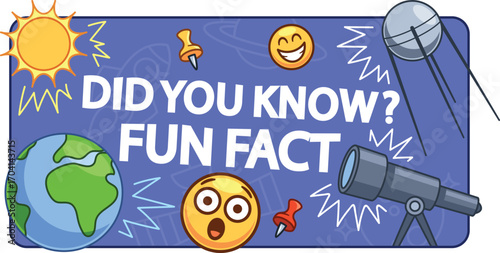 Fun education fact school poster