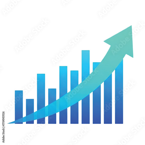 Upward Trending Bar Chart with Green Arrow Keywords: chart, graph, bar chart, statistics, data Free Download Upward Trending Bar Chart with Green Arrow Keywords: chart, graph, bar chart, statistics, data - GFXLoad