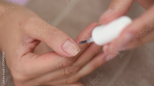 Manicure tips for perfect nail care and moisturizing hand cream application for beautiful hands