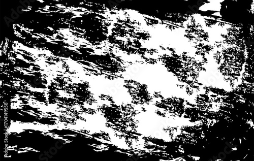 Black and white grunge texture featuring distressed, scratched, and worn out surface details. perfect for designers looking to create vintage effects, retro posters, album covers, digital art.
