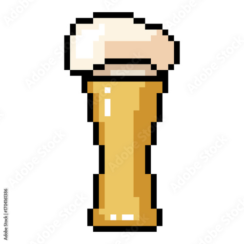 Vector Pixel Art Icon - Light Beer