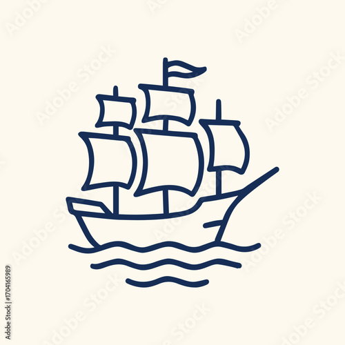 Sailing Ship Cruises Across the Ocean An Iconic Nautical Adventure
