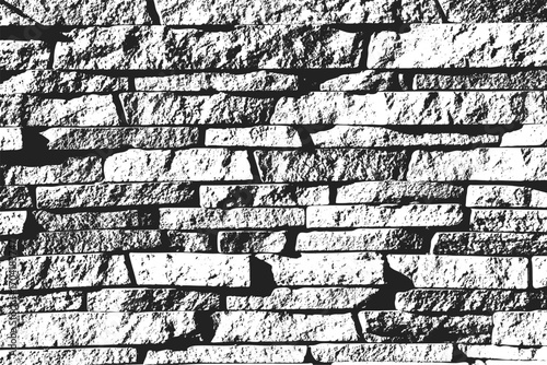 grunge stone wall texture, distressed brick pattern background, vintage rock surface backdrop, aged concrete block texture