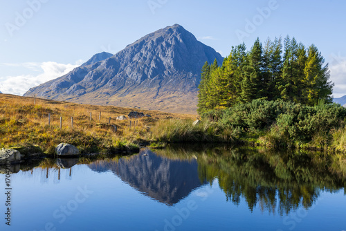 mountain reflection 