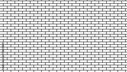 Brick wall texture for interior or exterior design. Panorama white brick wall texture background.