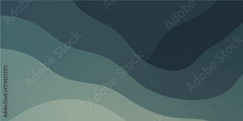Abstract blue wave pattern vector illustration for a flowing water background