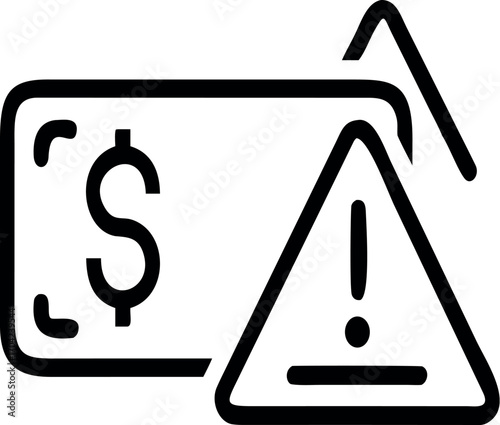 Illustration of a financial risk