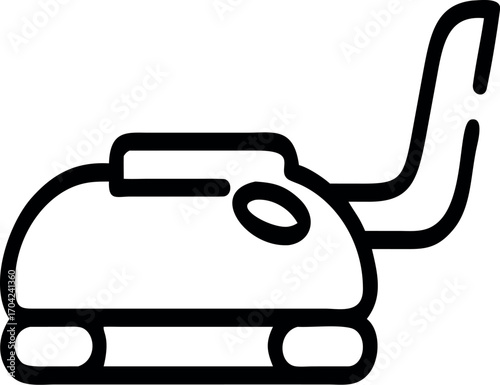 Illustration of a pool cleaner