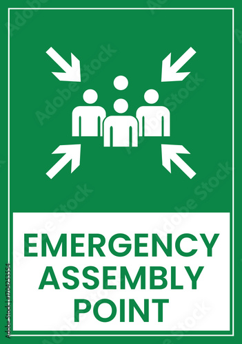 Emergency Assembly Point Sign