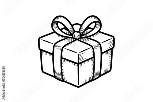gift box with ribbon