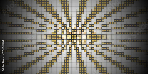 Dark Yellow, Orange vector template with crystals, rectangles. Rectangles on abstract background with colorful gradient. Pattern for busines ad, booklets, leaflets
