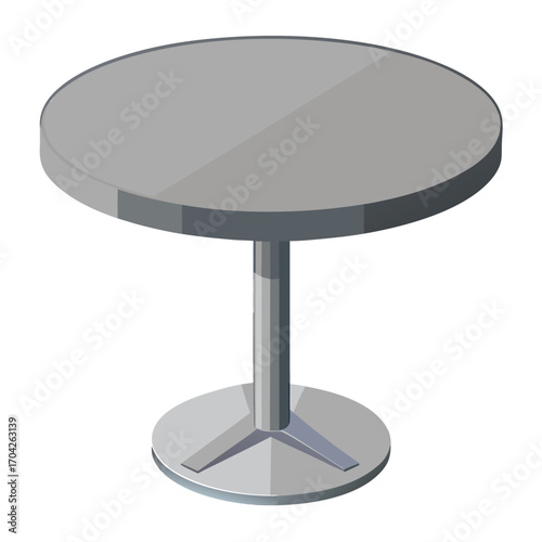 A dining table set vetor illustration  isolated 