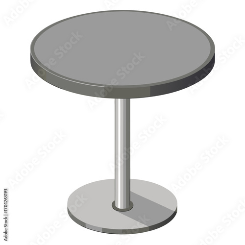 A dining table set vetor illustration  isolated 