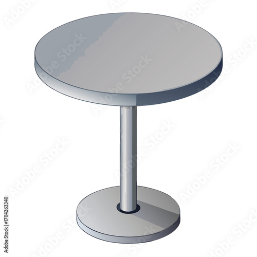 A dining table set vetor illustration  isolated 