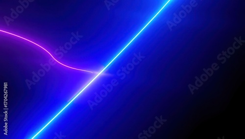 blue light background