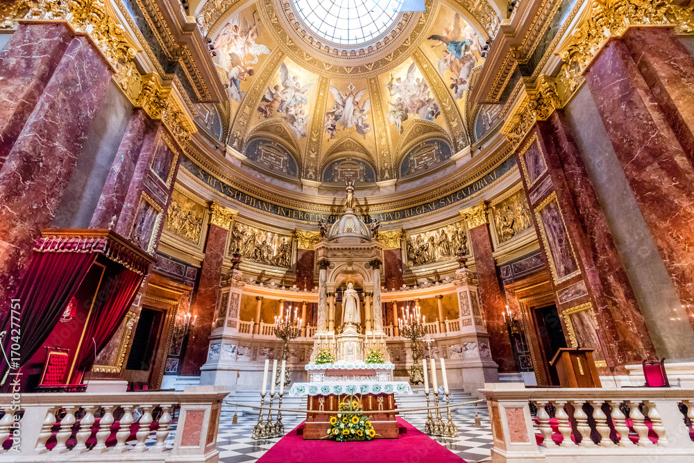 Obraz premium Budapeszt katedra