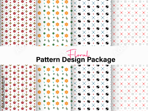 seamless Vector collection of abstract square stipple noise texture background solka dots pattern, Soccer Jersey With Leaves, Seamless Pattern Set in Pastel Vintage Colors