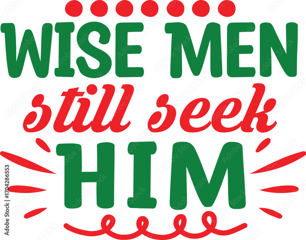 Fototapeta premium Christmas Svg