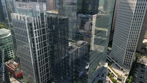 USA aerial - San Francisco Down Town	