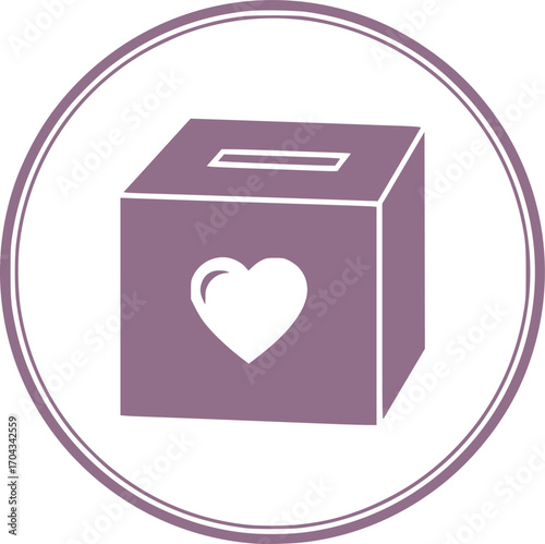 Donation box icon
