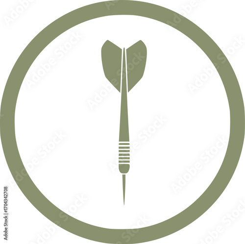 Dart icon vector illustration - high quality black style vector icons
