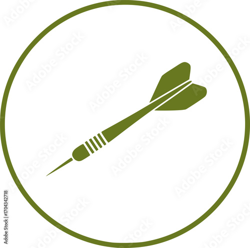 Dart icon vector illustration - high quality black style vector icons
