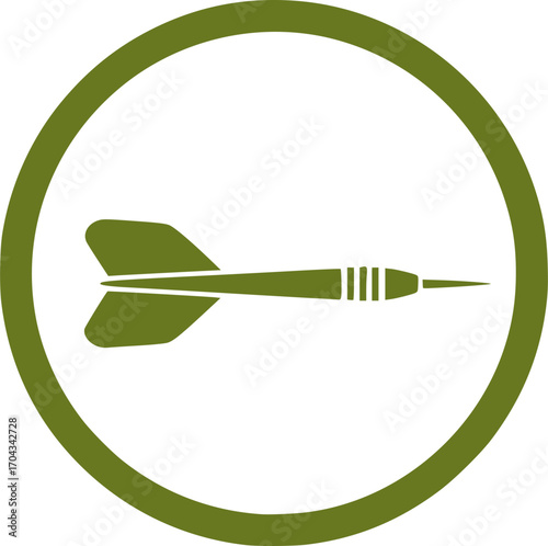 Dart icon vector illustration - high quality black style vector icons
