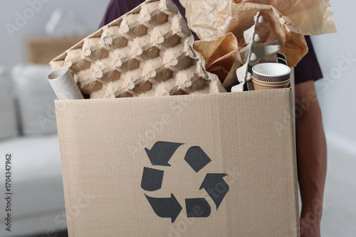 Bild auf Leinwand Recycling