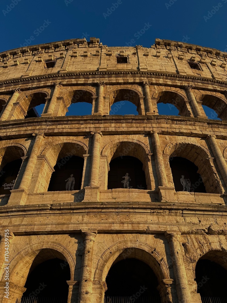 Obraz premium Rome, Colosseum, Italy, Architecture, Monument