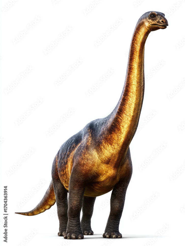 Obraz premium Golden Dinosaur